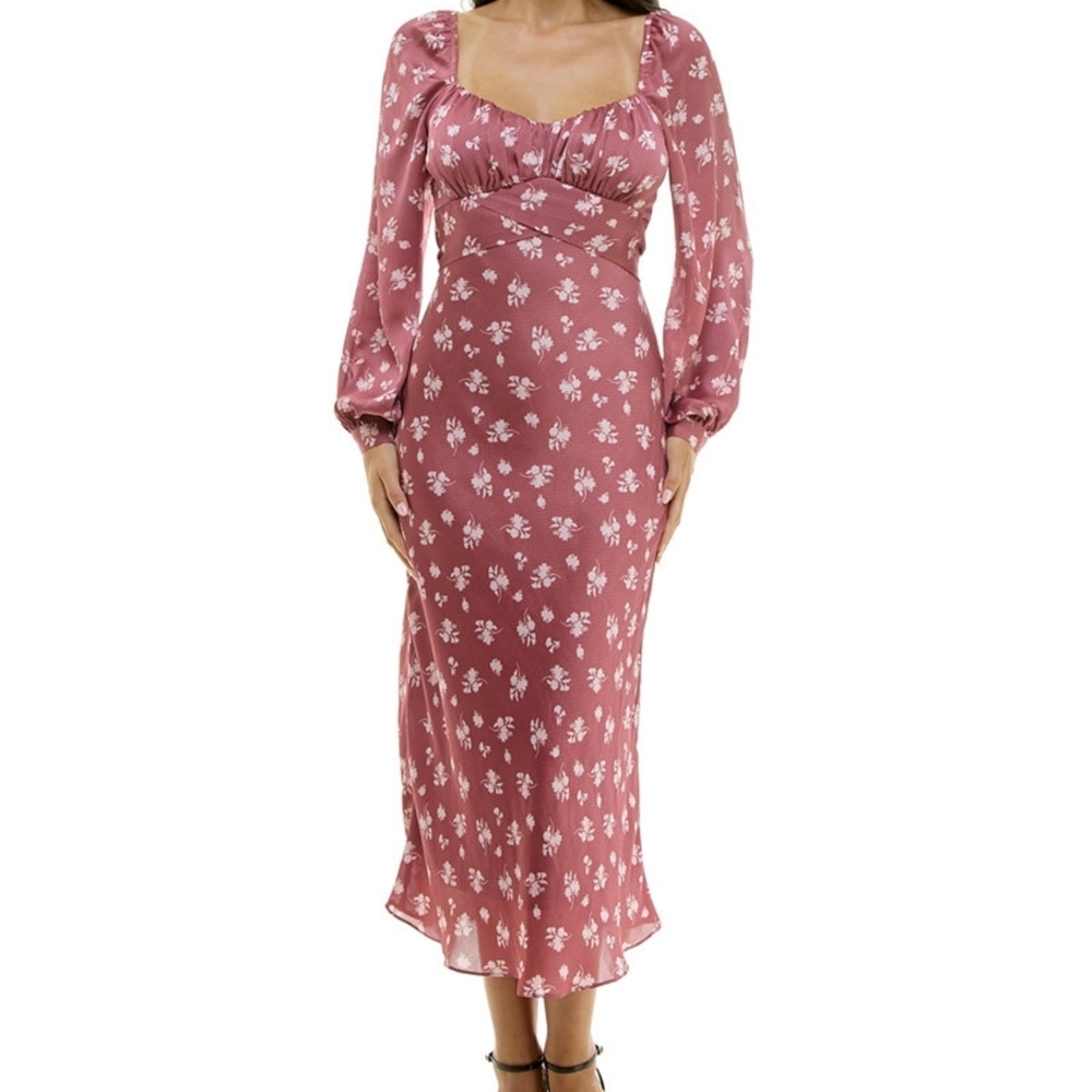 Floral Pink Dress